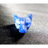 Pendentif tête de loup en sodalite