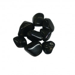 Onyx noir pierres roulées