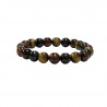 Bracelet oeil de tigre 8mm