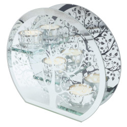 Bougeoir Verre Triple -...