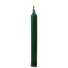 Bougie Teintée Masse 22cm - Vert Sapin