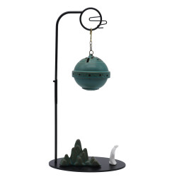 Lampe de sel Fleur de Vie Bis 5KG en fonctionnement