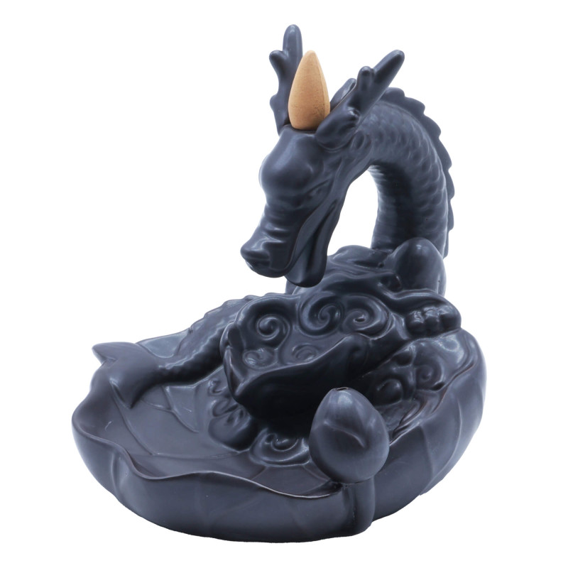 Porte-Encens Backflow Dragon 16cm