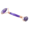 Double Rouleau de Massage Améthyste