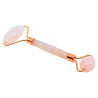 Double Rouleau de Massage Quartz Rose