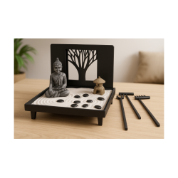 Jardin Zen Arbre de Vie – Sérénité et Décoration Spirituelle – 17 cm