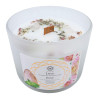 Bougie Green Tree 'Amour' Quartz Rose + Rose 256g
