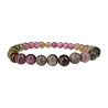 Bracelet Tourmaline multicolore 6 mm