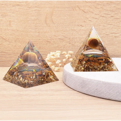 ORGONITE 60MM ARBRE DE VIE OEIL DE TIGRE A 1
