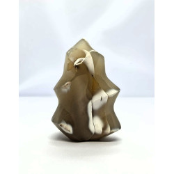 Agate orque flamme