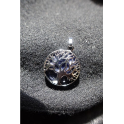 Pendentif arbre de vie Sodalite